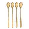 Latte Löffel mit Herz gold 4er Set — Love Cutlery