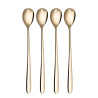Latte Löffel mit Herz champagne 4er Set — Love Cutlery