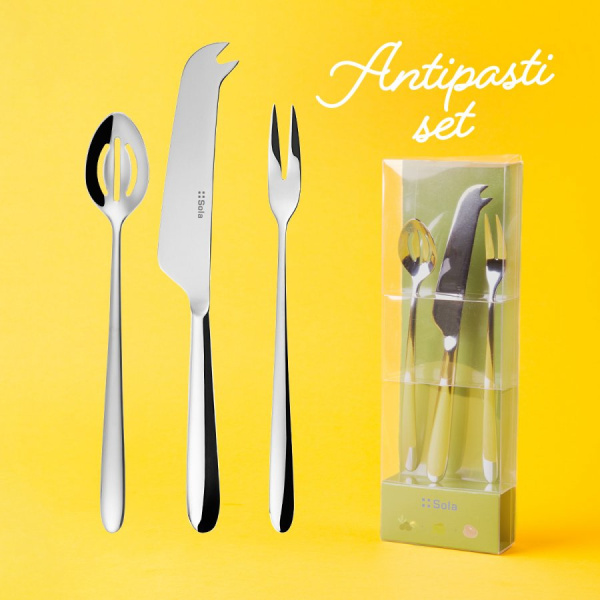 Antipasti-Set 3-tlg. – Alpha glänzend