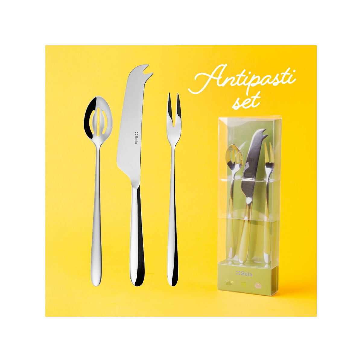 Antipasti-Set 3-tlg. – Alpha glänzend
