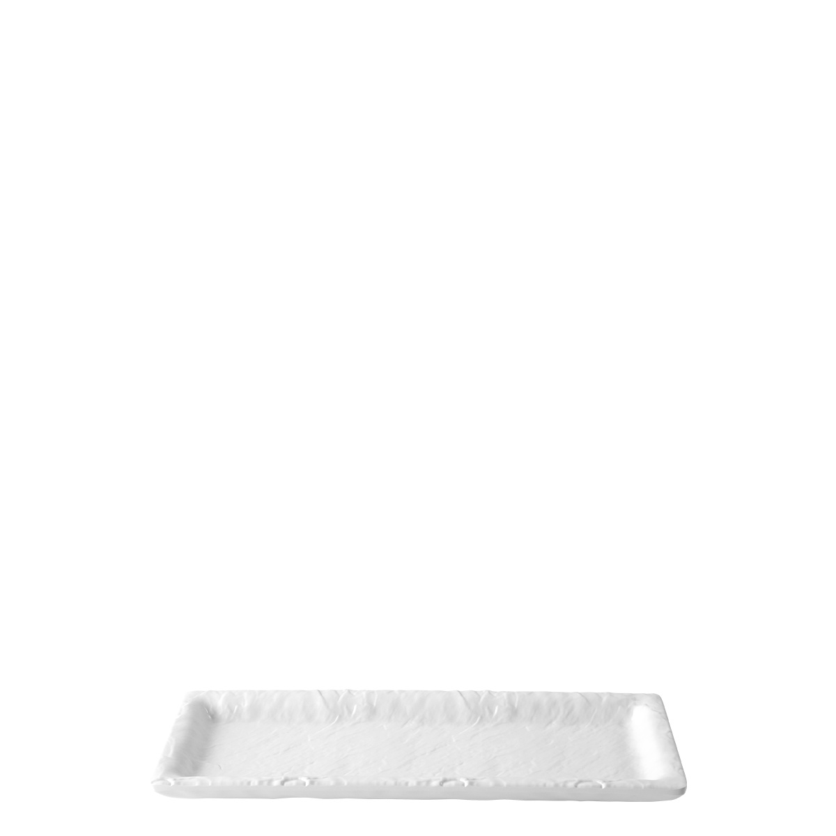 Tablett weiß mittel 24,4×9,8 cm | Elements Flow