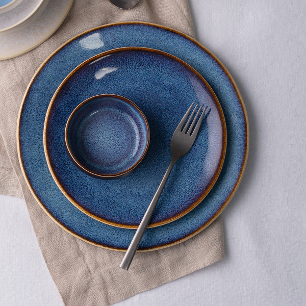 Keramikteller-Set 18-tlg. – Gaya Elements Night Terra