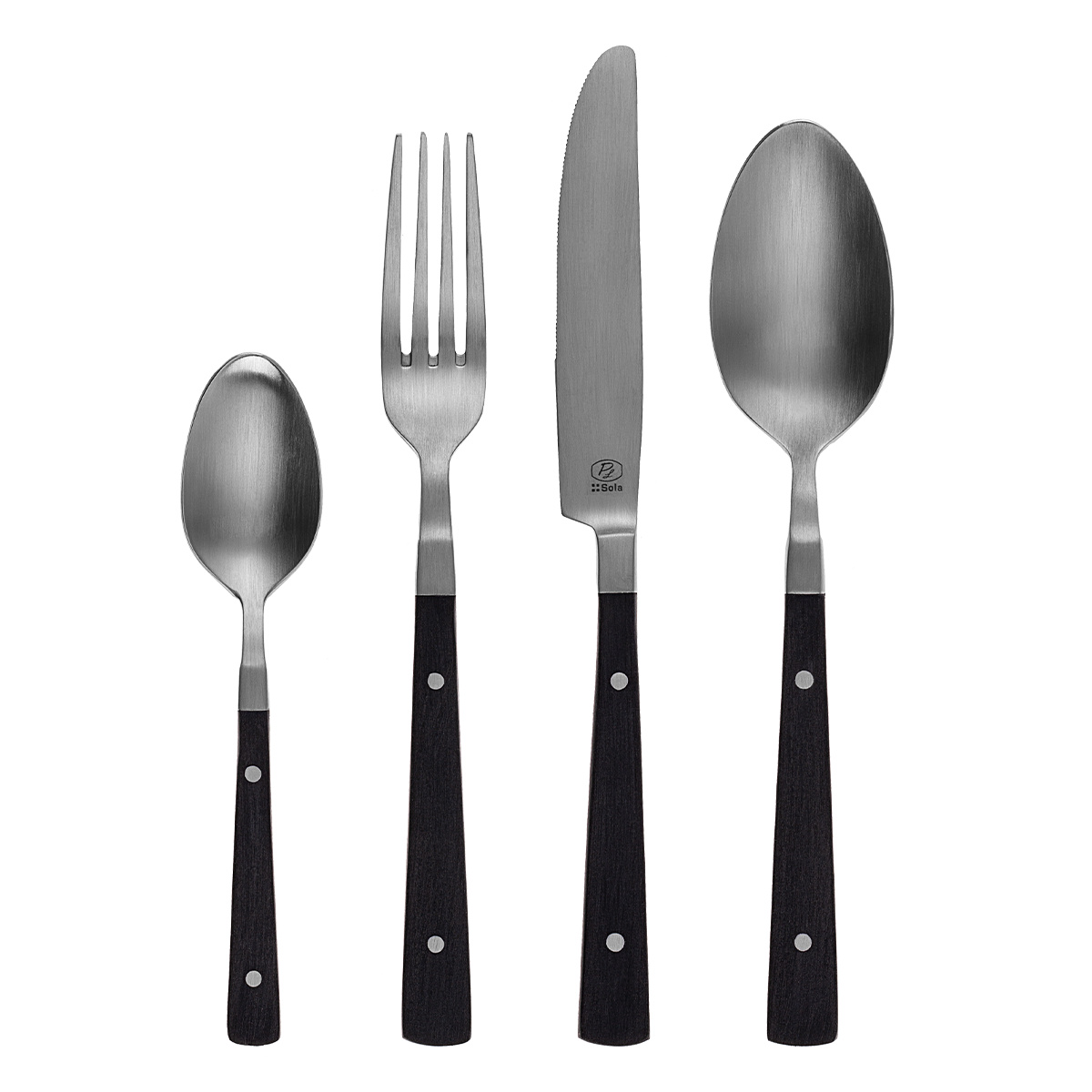 Besteckset 30-tlg. – Image POM Black