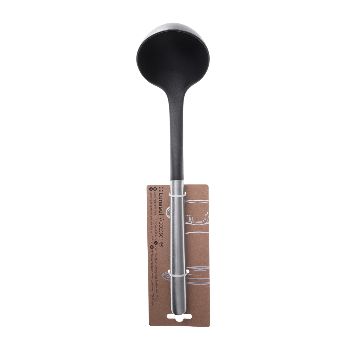 Schöpflöffel Nylon 32,5 cm | Lunasol