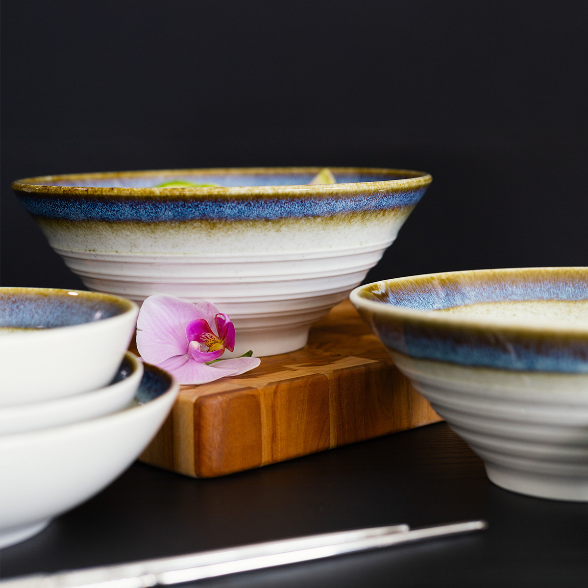 Ramenschale XL ø 23 cm | Gaya Atelier Le Wave