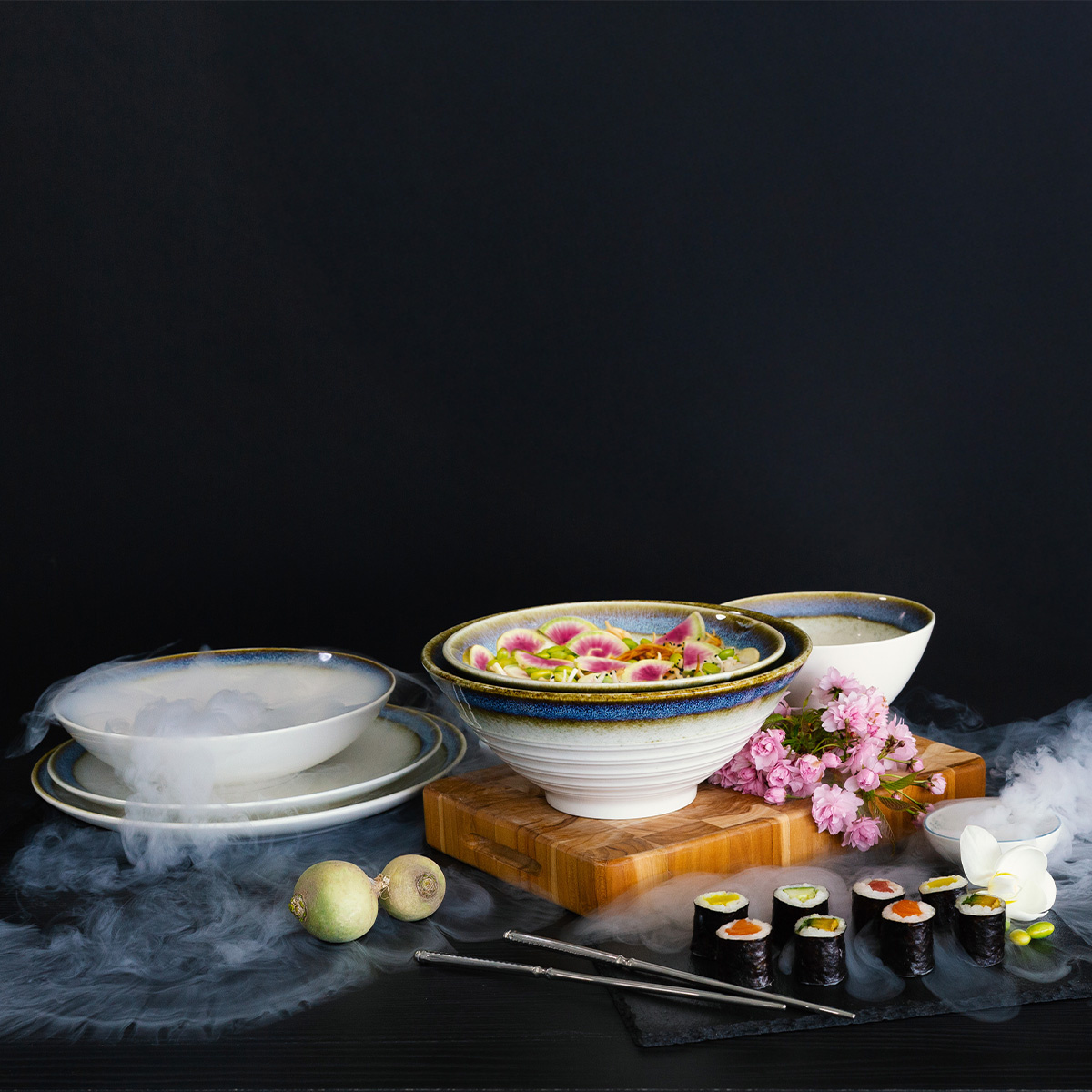 Speiseteller Coupe 28 cm | Gaya Atelier Silom
