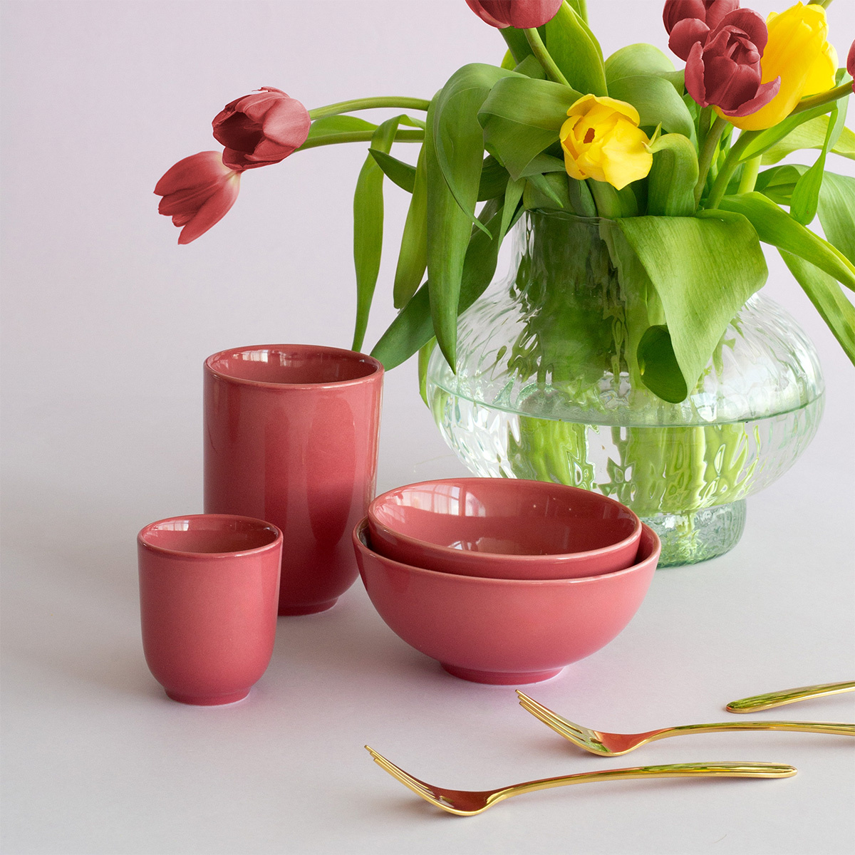 Tasse ohne Henkel 300 ml | Gaya Solatelier Mulberry