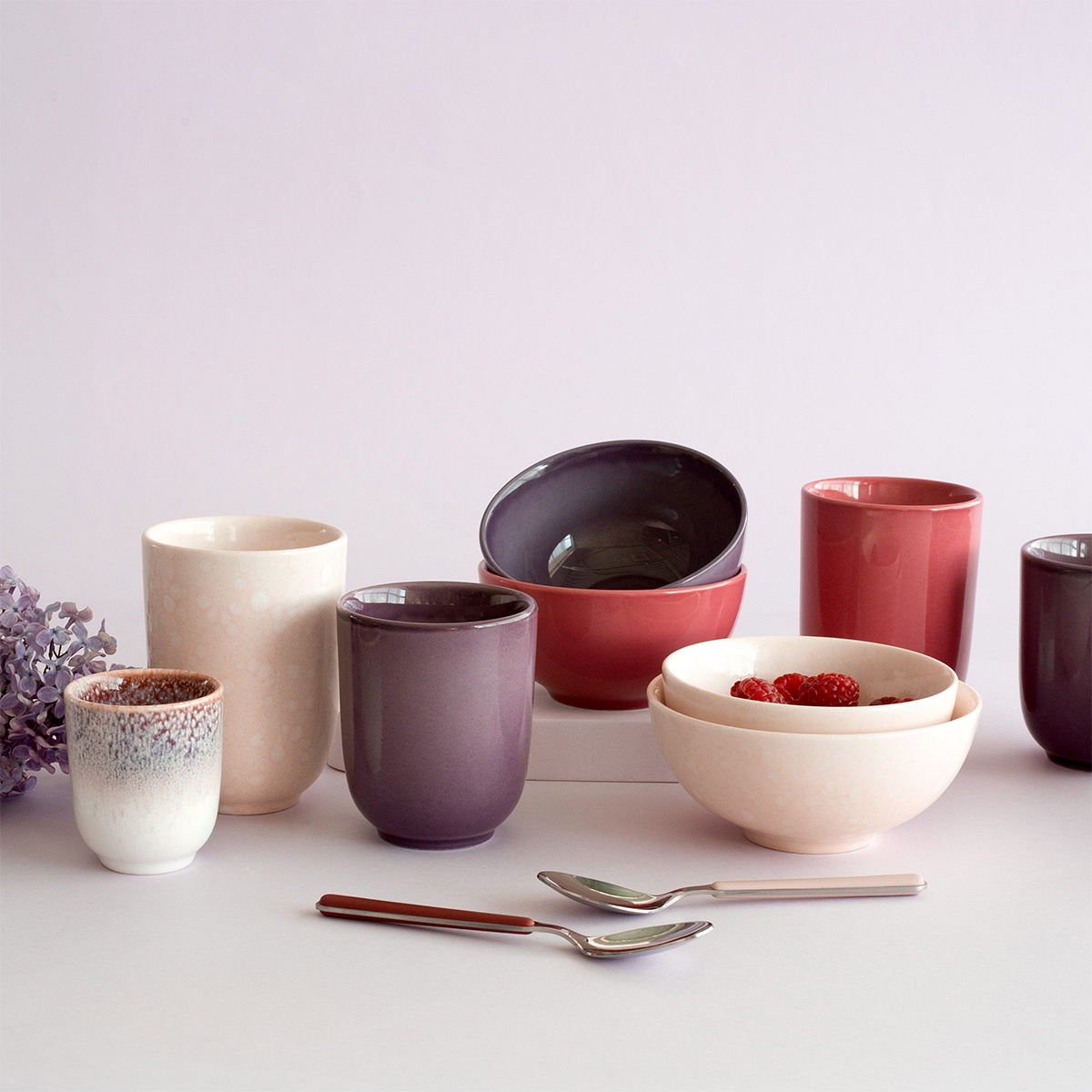 Tasse ohne Henkel 220 ml | Gaya Solatelier Rose Crystal