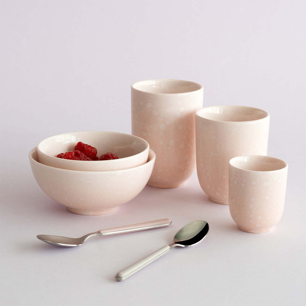Tasse ohne Henkel 220 ml | Gaya Solatelier Rose Crystal