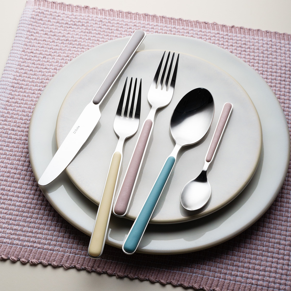 Besteckset 16-tlg. Gallery Multi Color | Lusol
