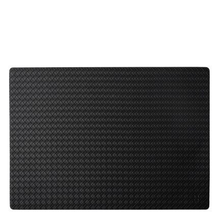 Tischset Braid schwarz 45×32 cm | Elements Ambiente