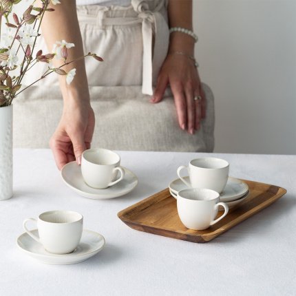 Mokka-Untertasse 12,5 cm | Gaya Elements North