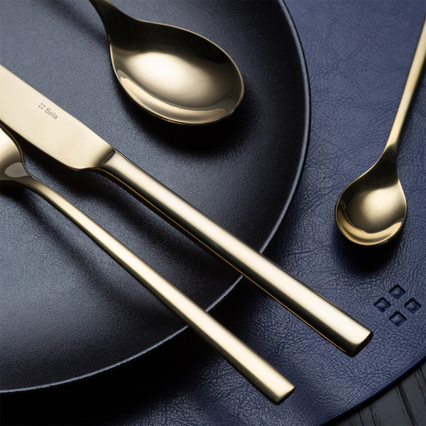 Besteck-Set 16-tlg. – Living PVD Champagne glänzend
