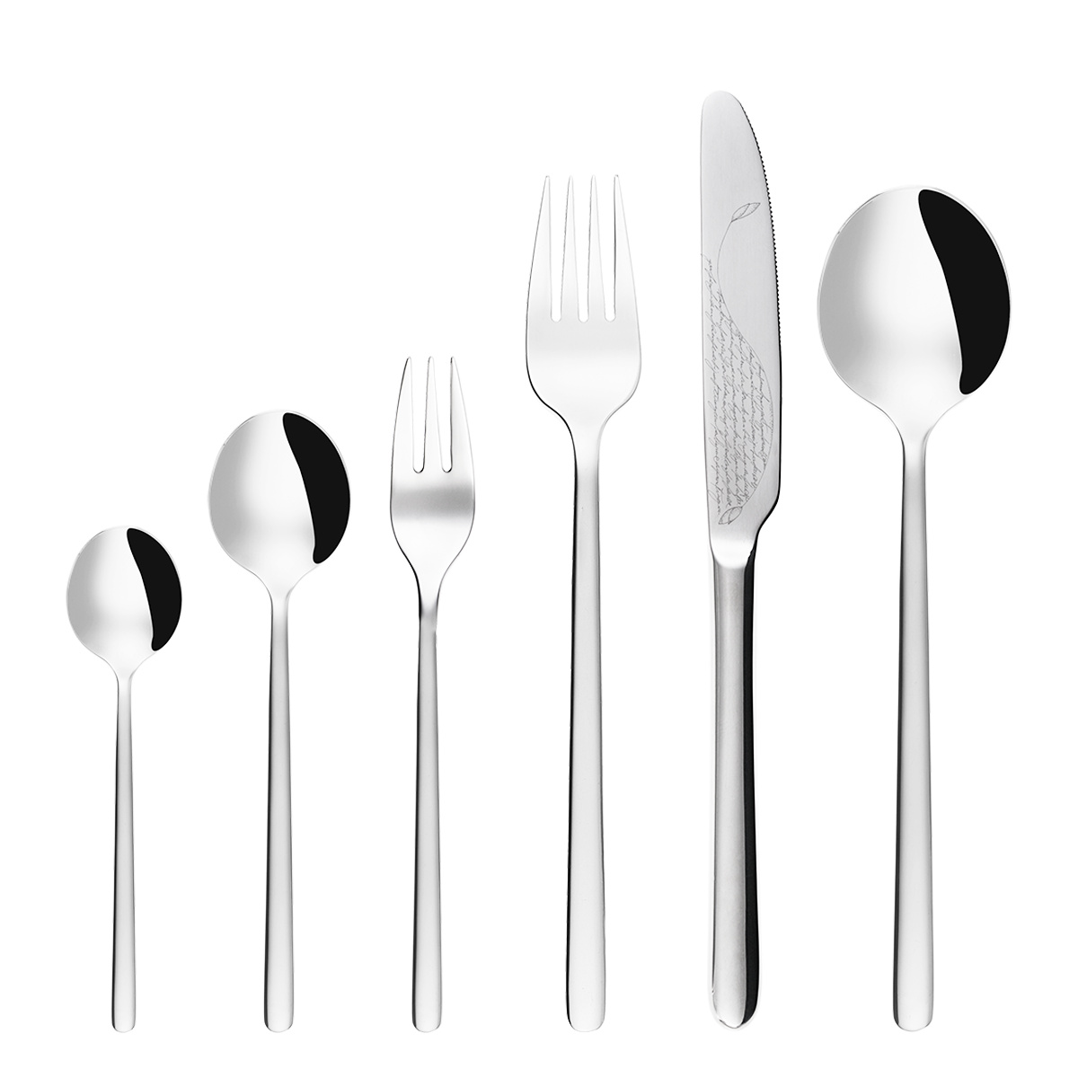 Besteckset 36-tlg. – Elements Quarz