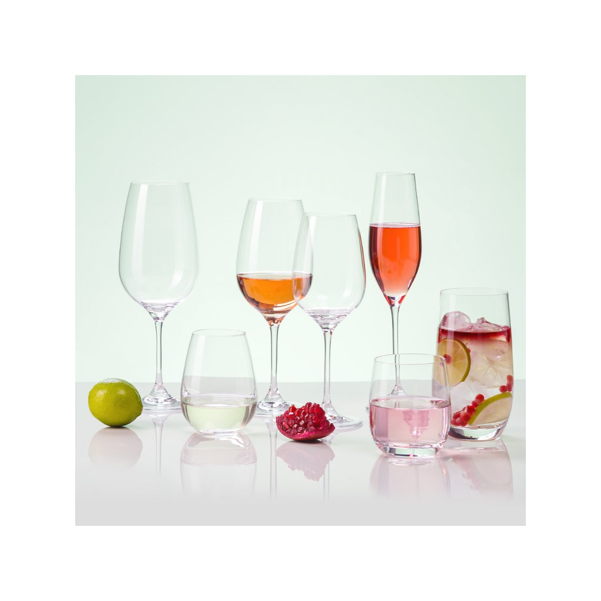 Gläser Chianti Zinfandel 450 ml Set 6 Stk. - Premium Glas Crystal