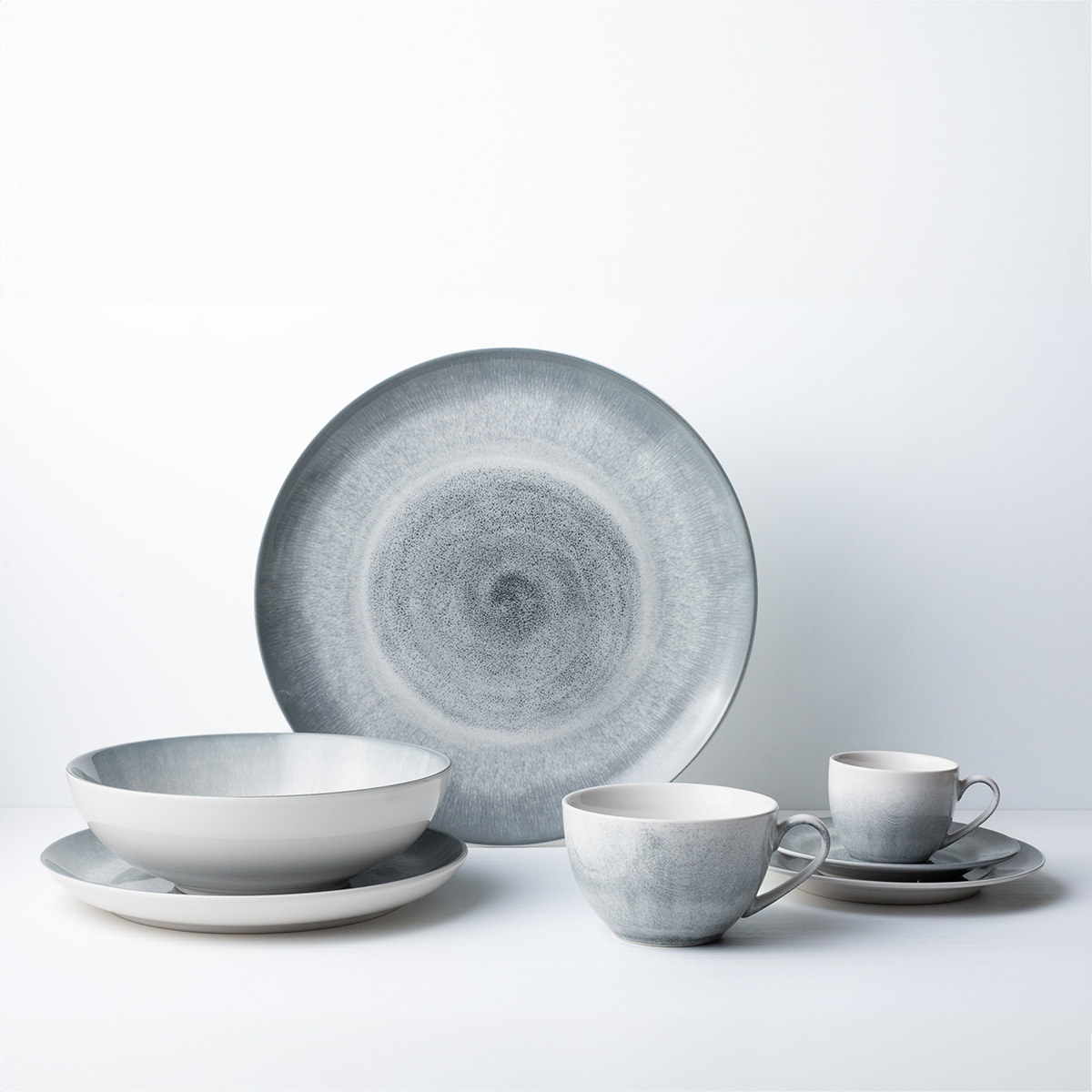 Schale 18 cm 4er-Set - Elements Vulcano