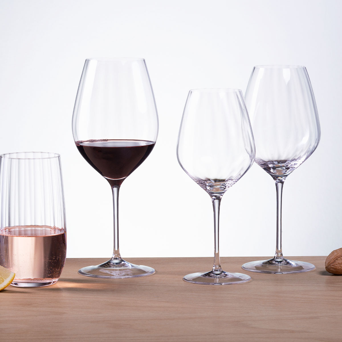 Rotweingläser 570 ml 6er-Set - Optima Line Glas Lunasol
