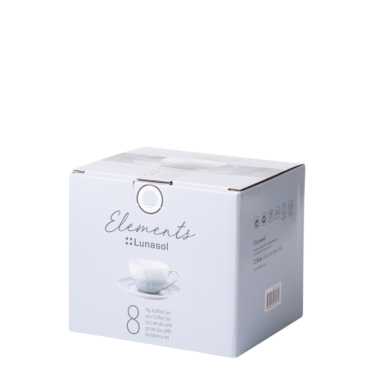 Kaffeeset 8-tlg. – Elements Vulcano