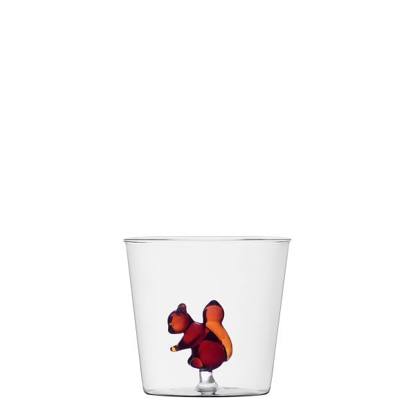 Glas mit Eichhörnchen-Motiv | Ichendorf