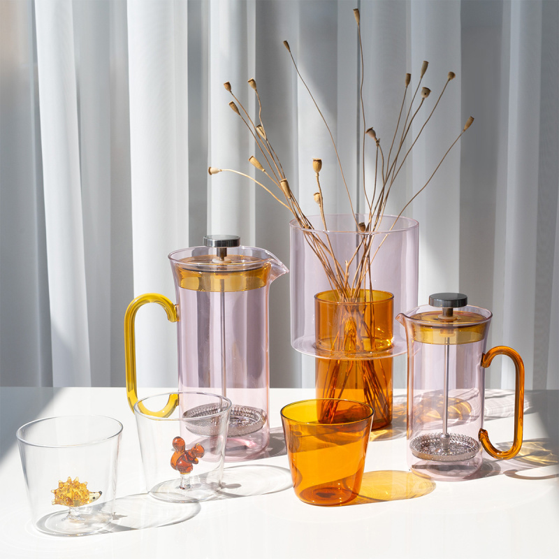 French Press klein rosa 400 ml | Ichendorf