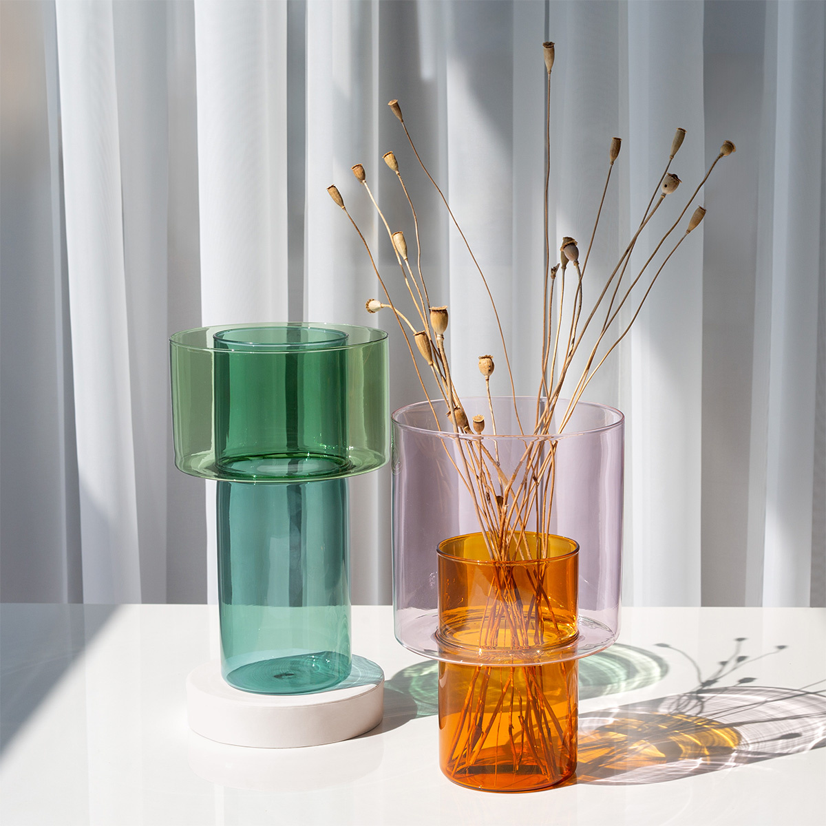 Vase A petrolgrün | Ichendorf