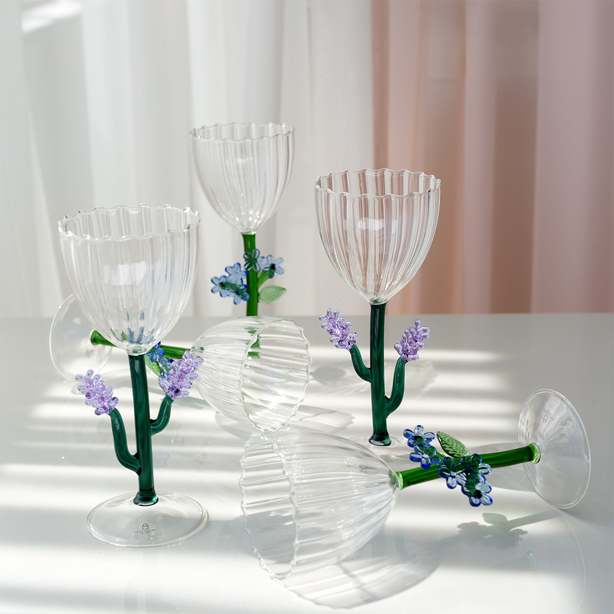 Stielglas mit Lavendel | Ichendorf