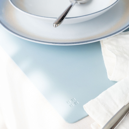 Hellblaue Tischset 45 x 32 cm – Elements Ambiente