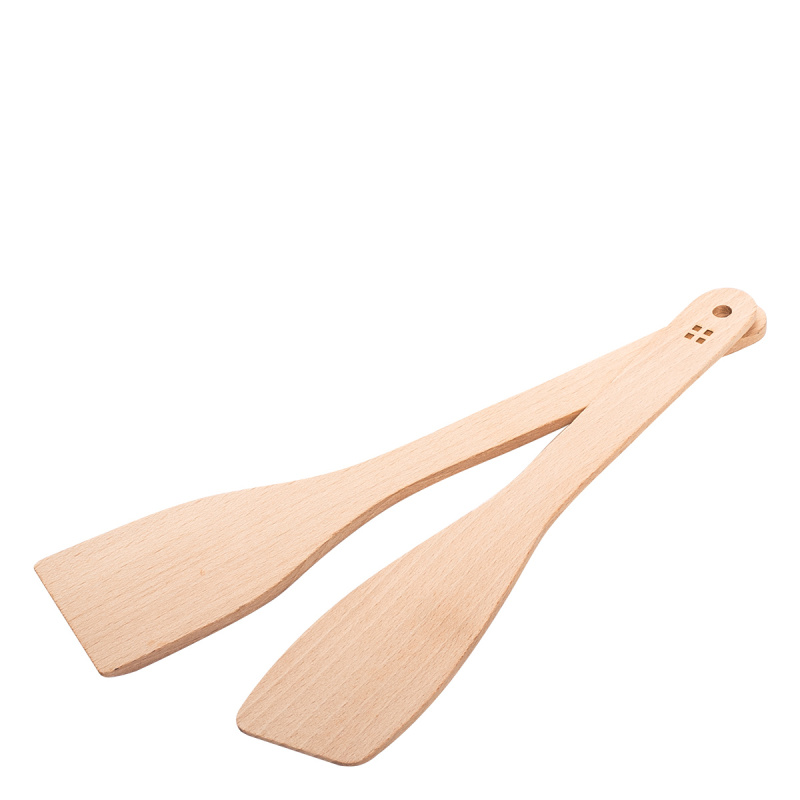 Holz-Kochlöffel und Pfannenwender Set 2-tlg. - Basic