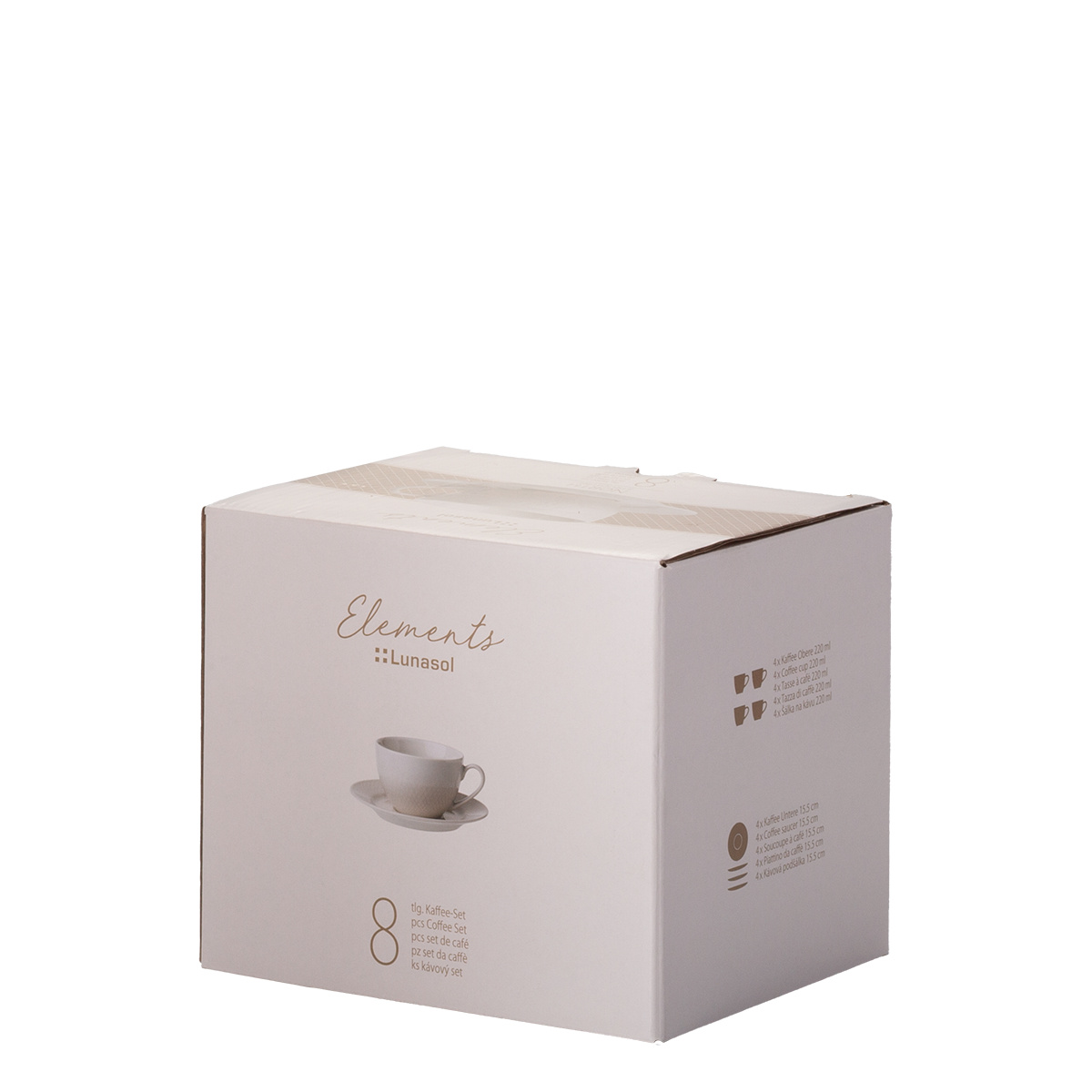 Kaffeeset 8-tlg. | Elements North Structure