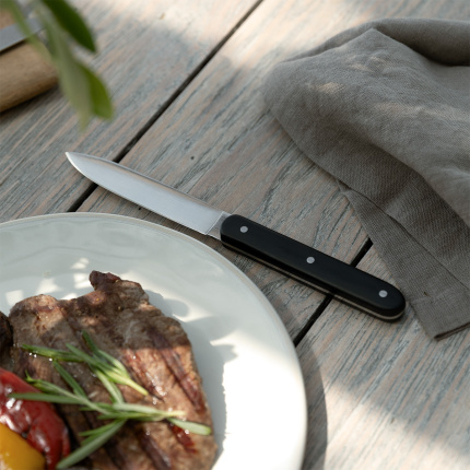 Steakmesser schwarz | Bagotta