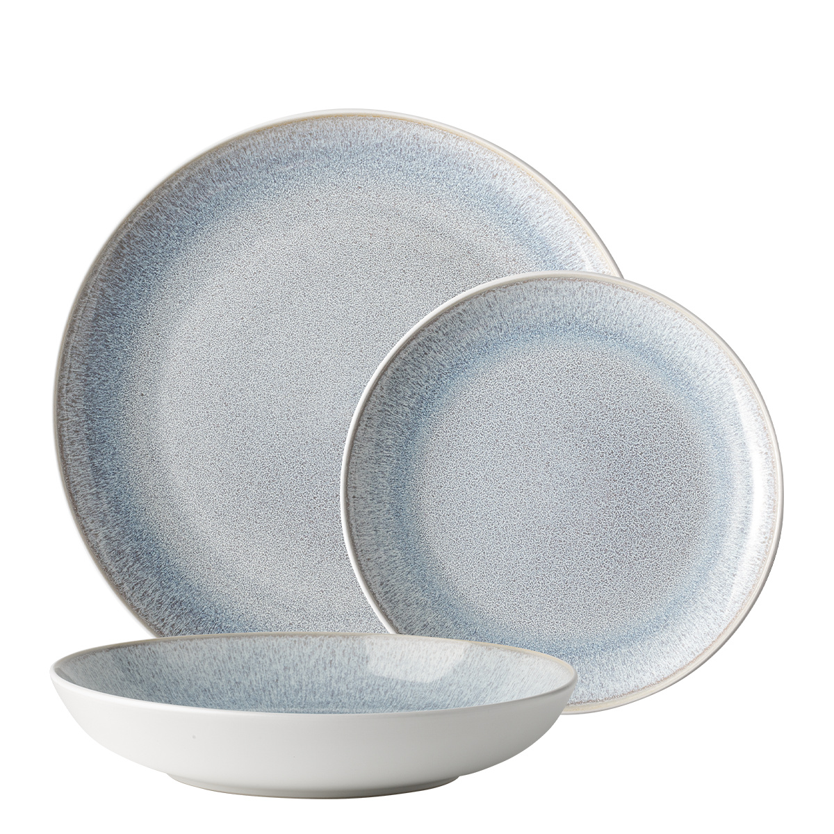 Tellerset 12-tlg. | Elements Glacial Ice