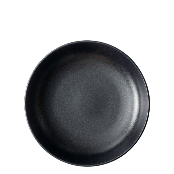 Teller tief U-Coupe 21 cm - Basic black matt