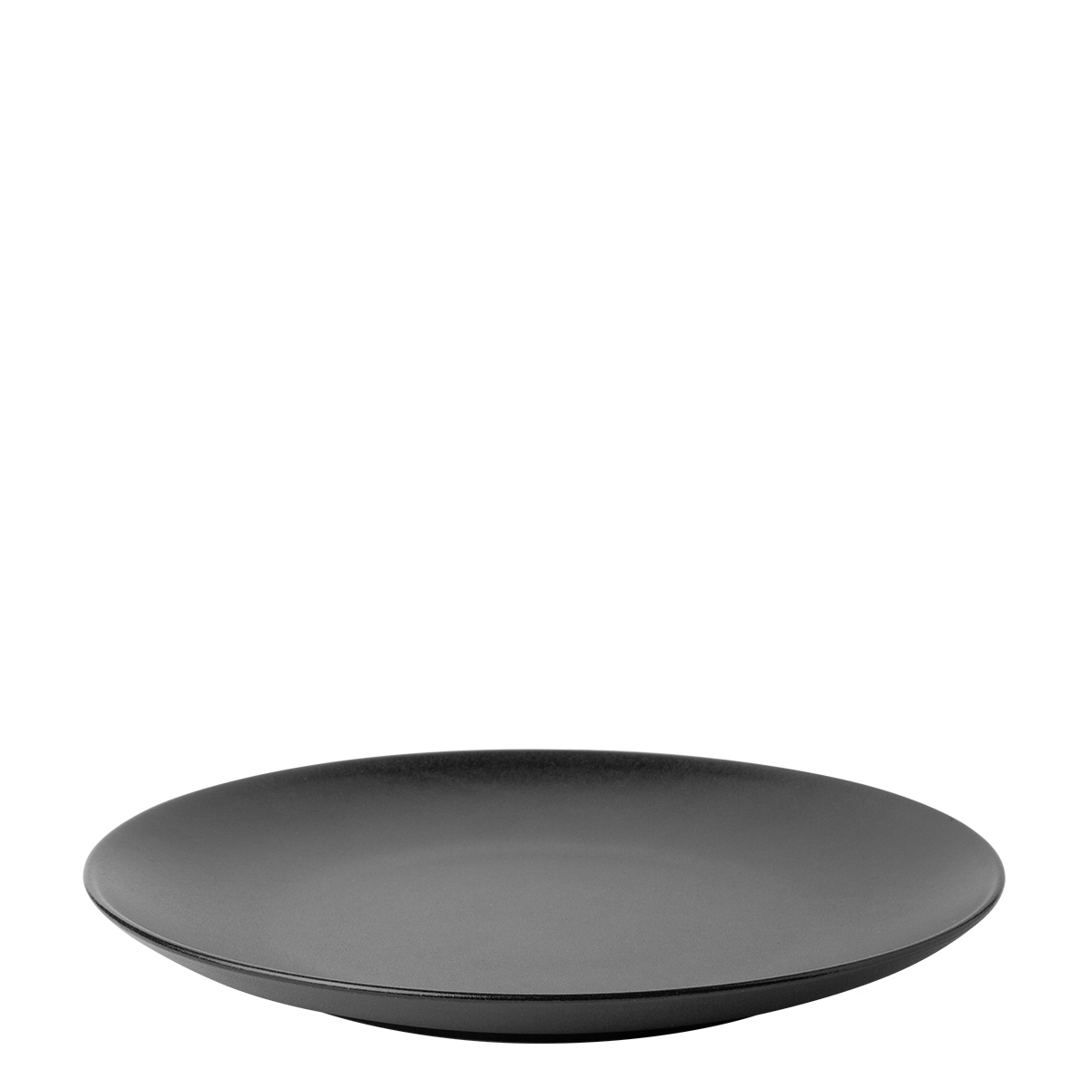 Speiseteller 27 cm 4 Stk. - Basic schwarz matt
