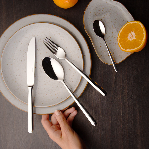 Versilbertes Dessertset 24-tlg. | Faro Sola