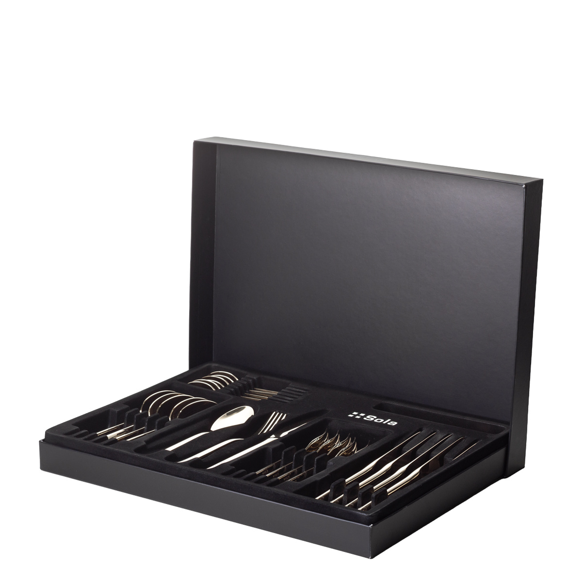 Versilbertes Dessertset 24-tlg. | Faro Sola