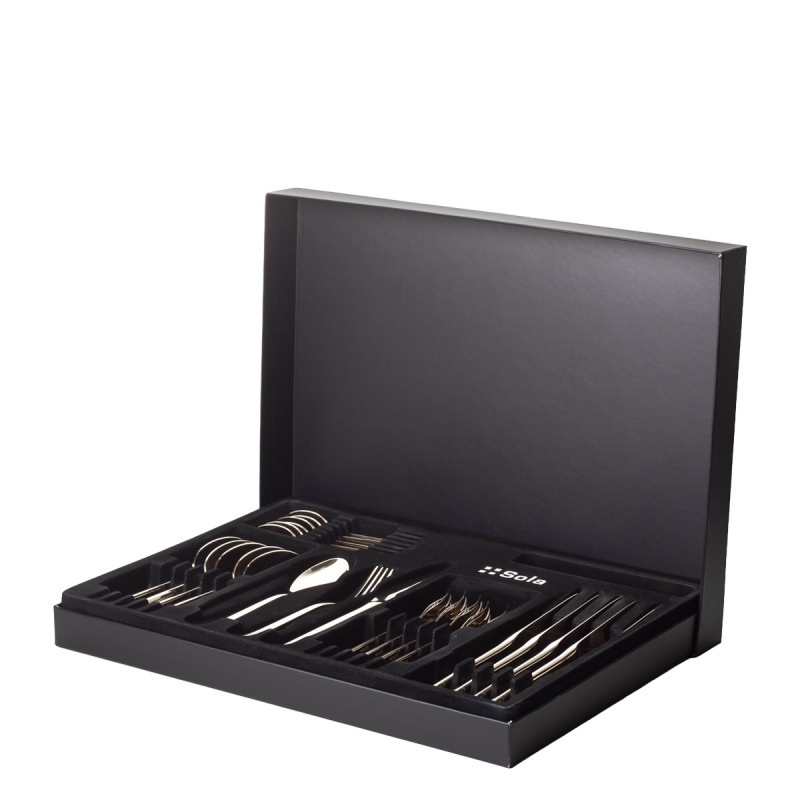 Versilbertes Dessertset 24-tlg. | Faro Sola