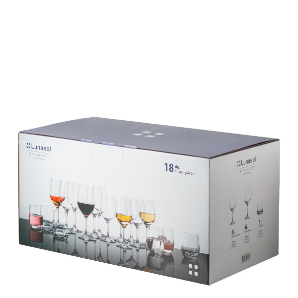 Starter-Set Gläser 18-tlg. | Anno Premium Glas