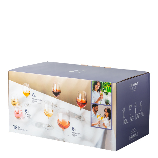 Starter-Set Gläser 18-tlg. | Anno Premium Glas