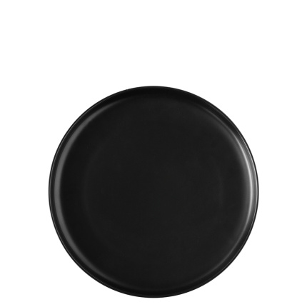Dessertteller Coupe schwarz 20 cm – Flow