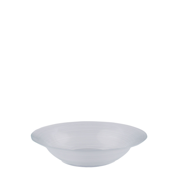 Teller tief 23 cm Set 4-tlg. – Basic Chic Glas