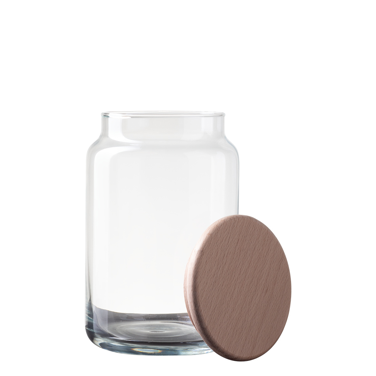 Glasbehälter mit Deckel 0,93 l | Basic Kitchen