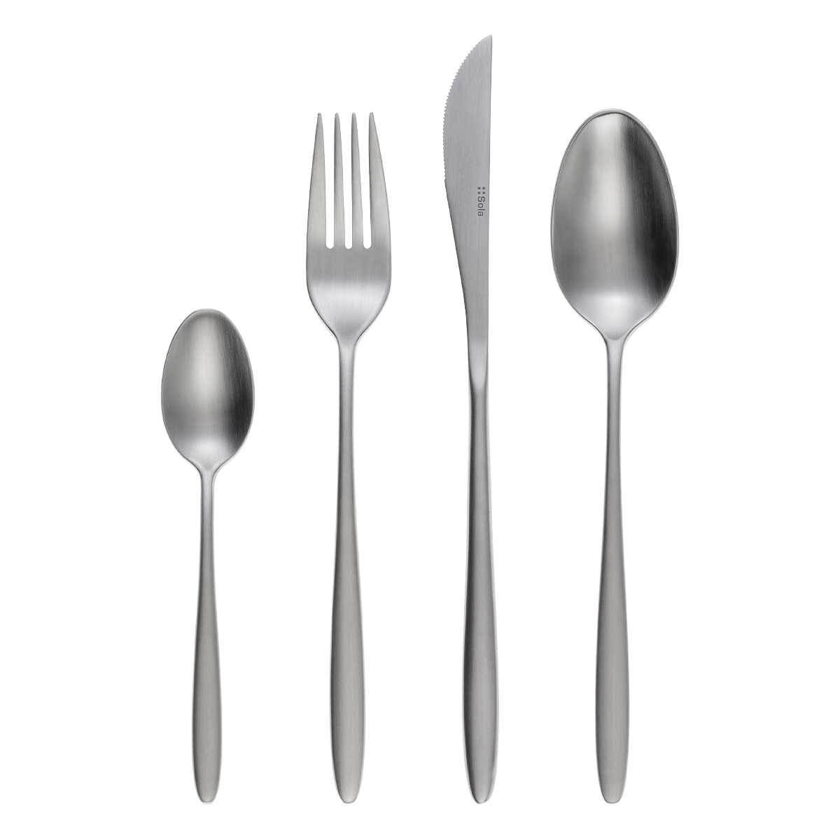 Besteckset 16-tlg. Vivo matt | Sola