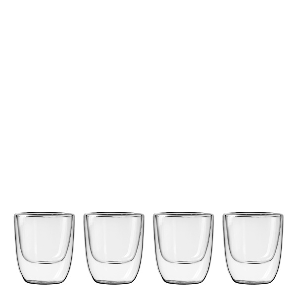 Glas BASIC Glas Double Wall 250 ml - 4er-Set