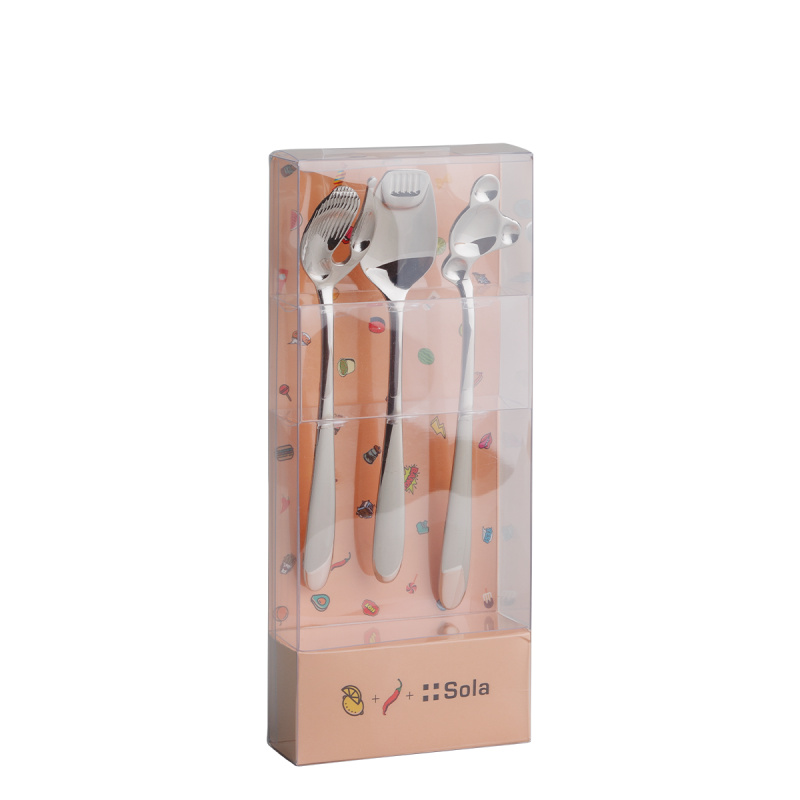 Degustier-Besteckset 3-tlg. - Alpha