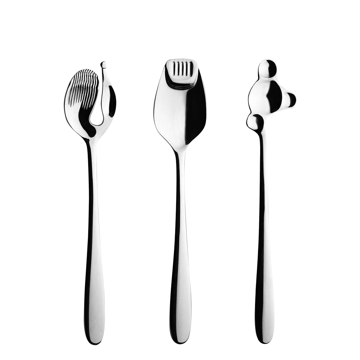 Degustier-Besteckset 3-tlg. - Alpha