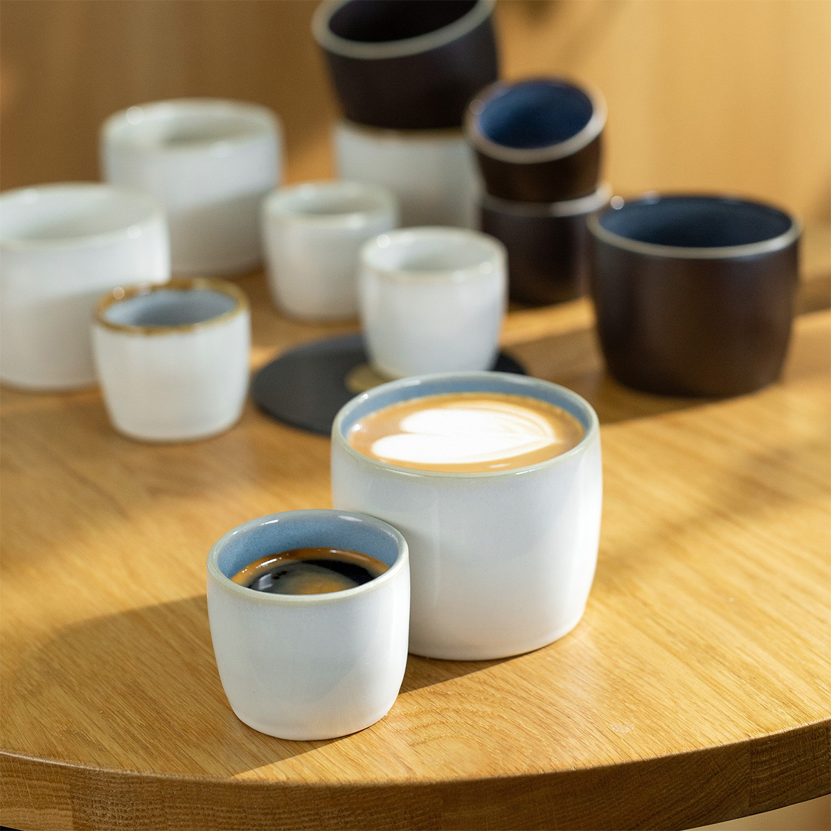 Tasse ohne Henkel 65 ml | Gaya Elements Glacial Ice North