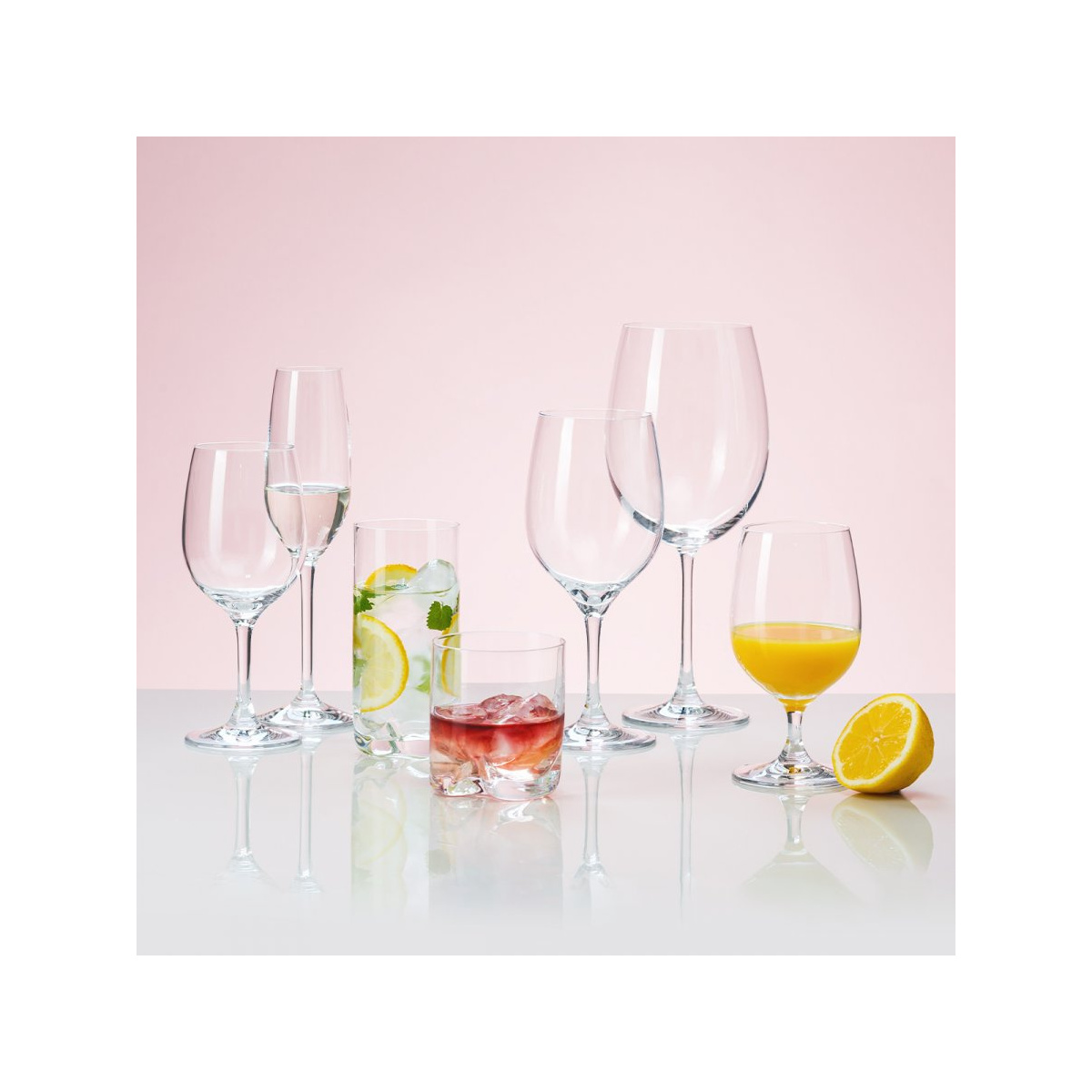 Rotweingläser 450 ml 4er-Set - Anno Glas Lunasol META Glass