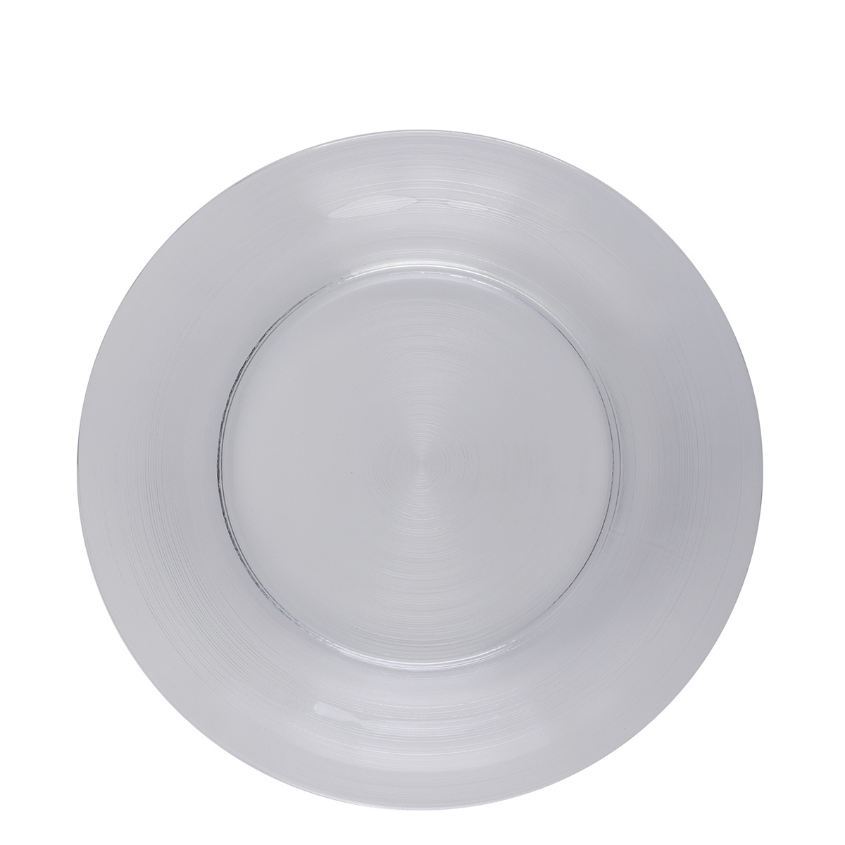 Flacher Teller 30 cm Set 4 Stk. - Basic Chic Glas