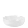 Bowl / Schale weiss 21 cm – Elements Glas