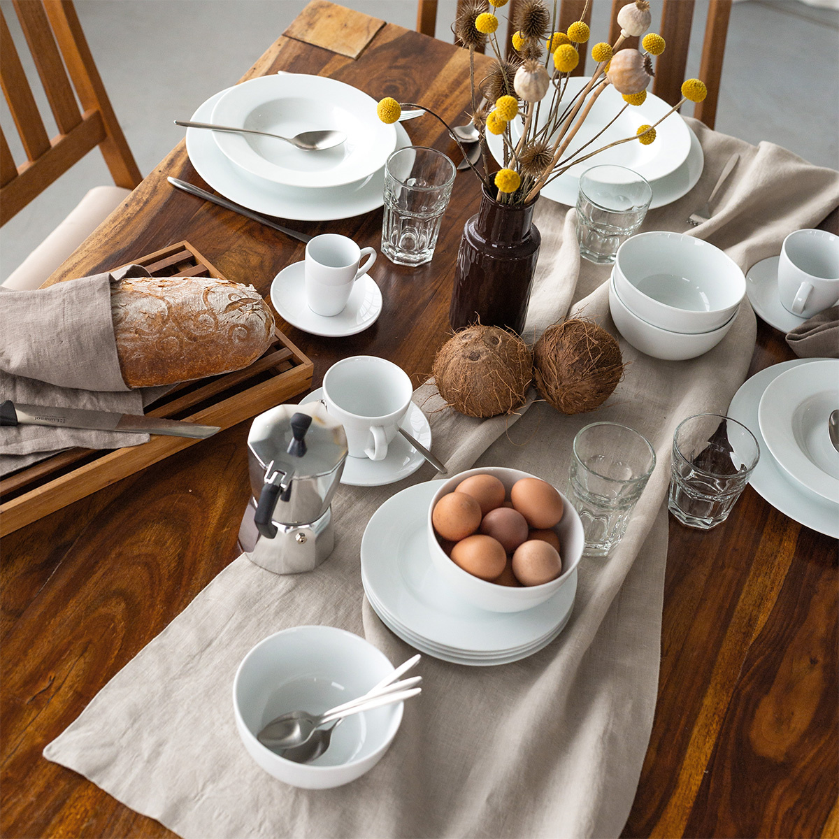 Tiefer Teller Set 4 Stk. - BASIC